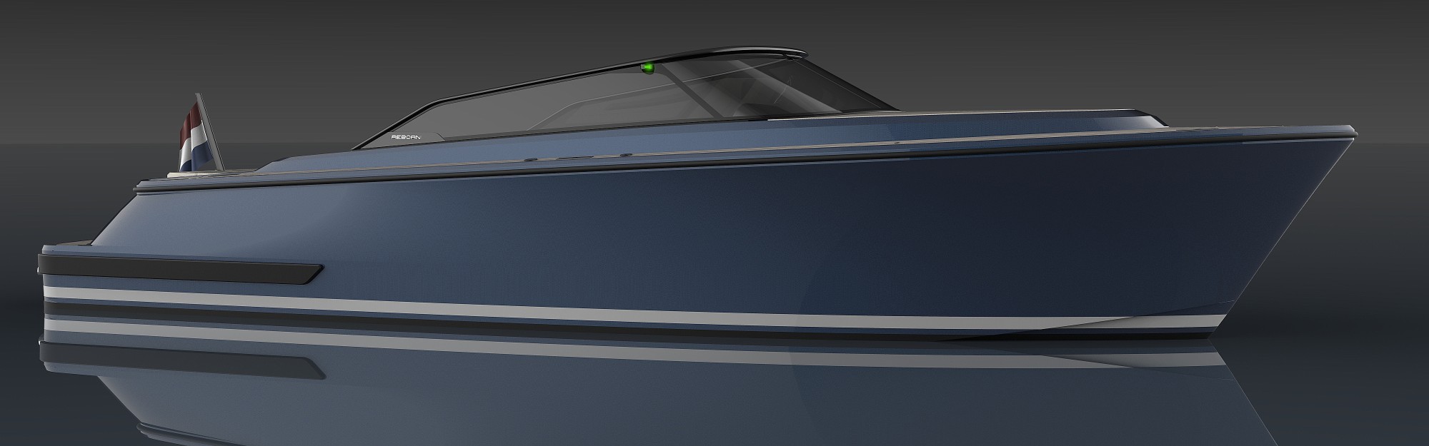Reborn 34 Cabin | Midnight Blue | Reborn Yachts