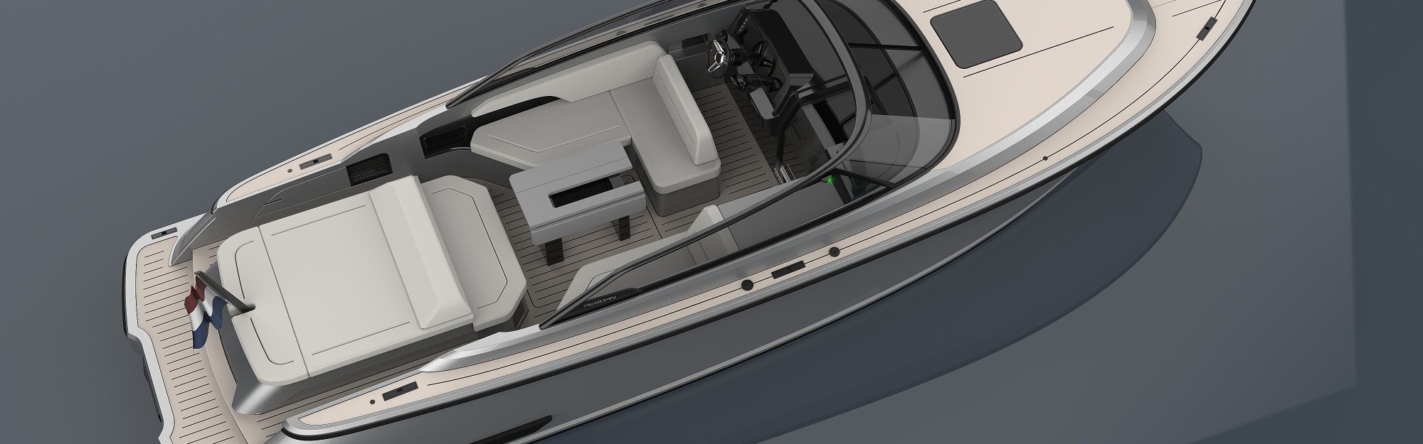 Reborn 34 Cabin | Arctic Grey | Reborn Yachts