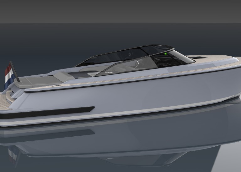 Reborn 34 Cabin | Arctic Grey | Reborn Yachts