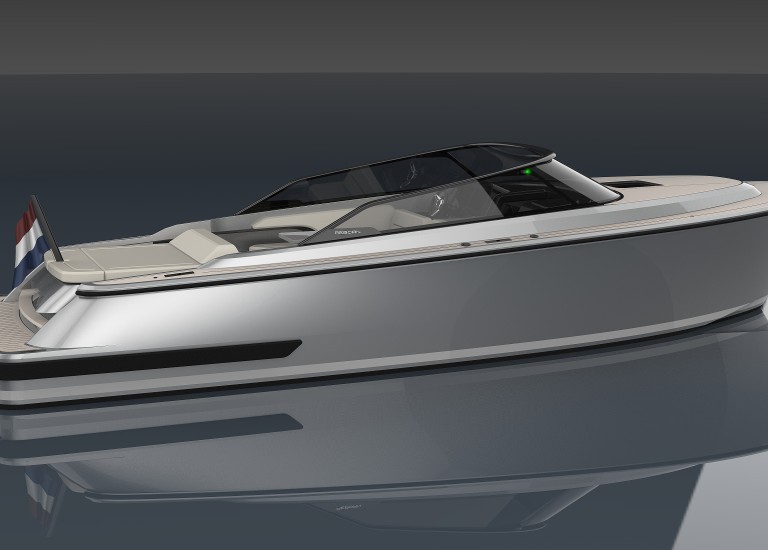 Reborn 34 Cabin | Silver | Reborn Yachts