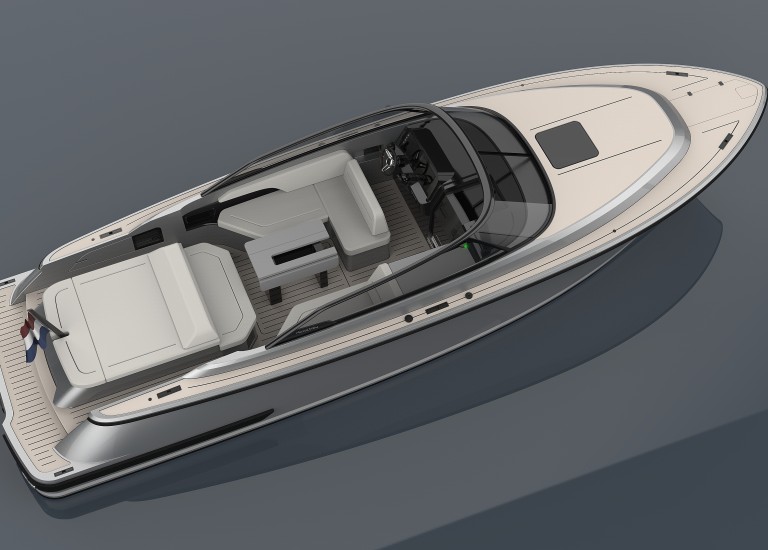 Reborn 34 Cabin | Silver | Reborn Yachts