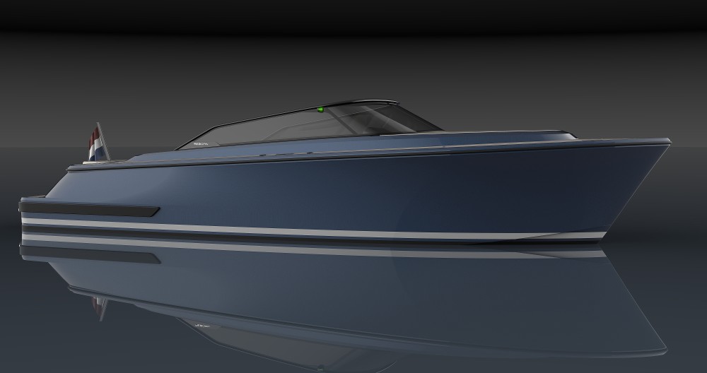 Reborn 34 Cabin | Midnight Blue | Reborn Yachts
