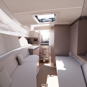 Interior Reborn Yachts - Reborn 34 Cabin3
